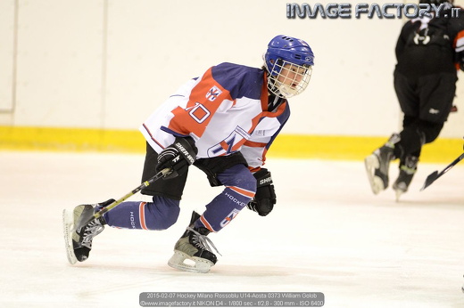 2015-02-07 Hockey Milano Rossoblu U14-Aosta 0373 William Golob